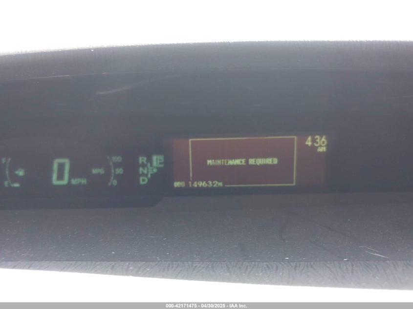 2014 TOYOTA PRIUS VIN: JTDKN3DUXE1765906