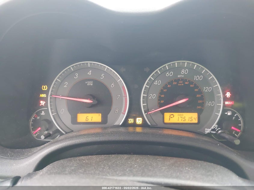 2010 TOYOTA COROLLA VIN: 2T1BU4EE6AC518940