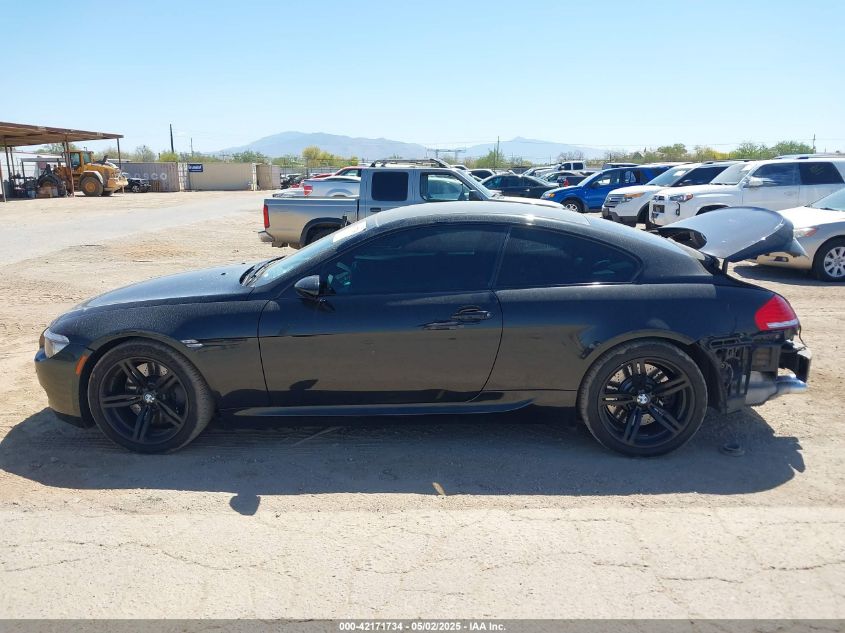 2008 BMW M6 VIN: WBSEH93558CY24847 Lot: 42171734
