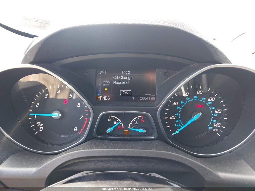 2016 FORD ESCAPE VIN: 1FMCU9GX8GUB42944