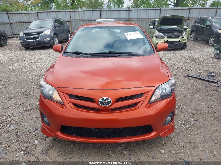 2013 TOYOTA COROLLA VIN: 2T1BU4EE6DC066167