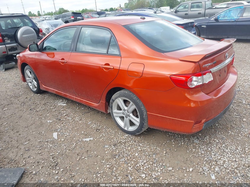 2013 TOYOTA COROLLA VIN: 2T1BU4EE6DC066167