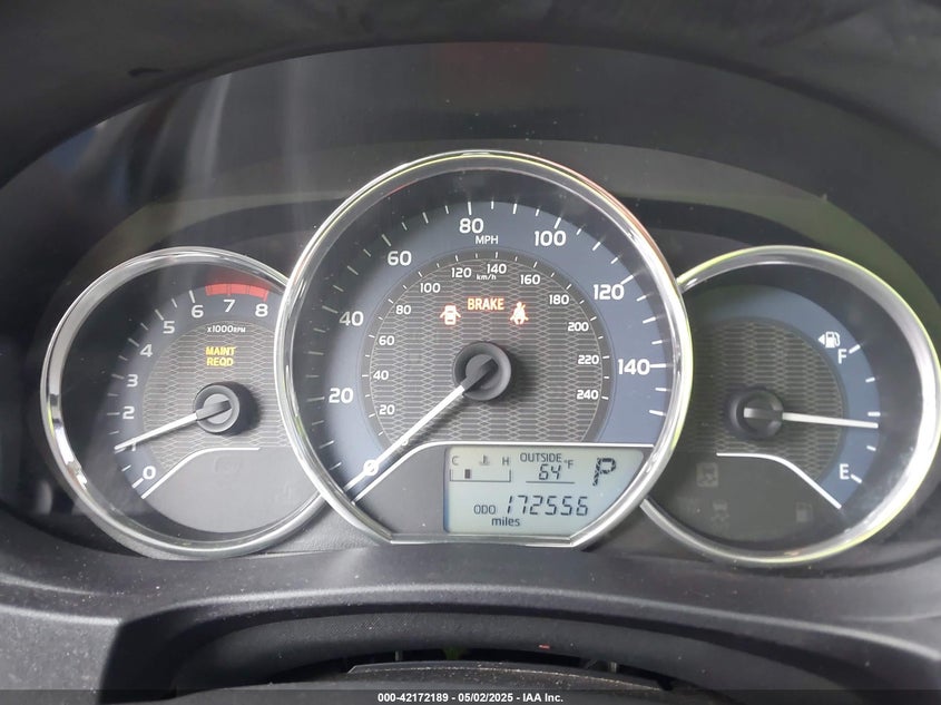2016 TOYOTA COROLLA VIN: 5YFBURHE1GP492328