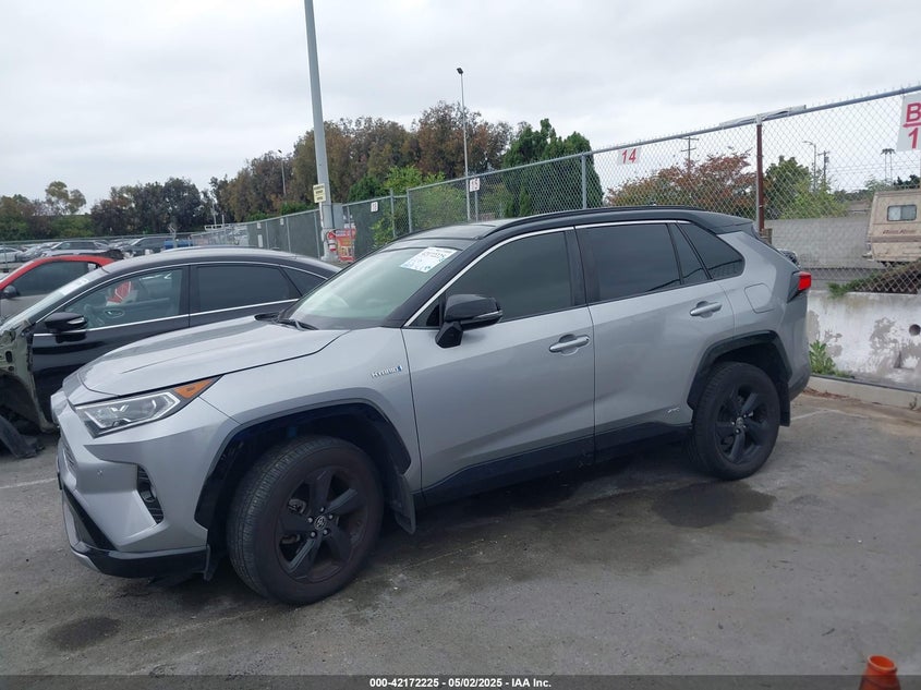 2020 TOYOTA RAV4 HYBRID XSE - JTMEWRFV2LD543276