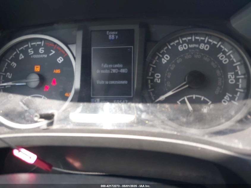 2021 TOYOTA TACOMA 4WD VIN: 5TFDZ5BN9MX057873