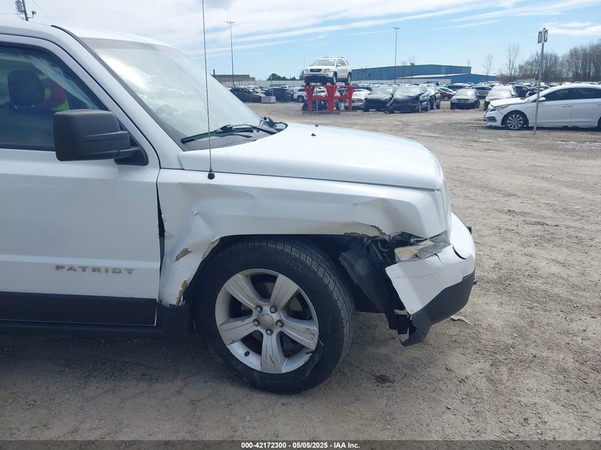 2014 JEEP PATRIOT VIN: 1C4NJRBB5ED778512
