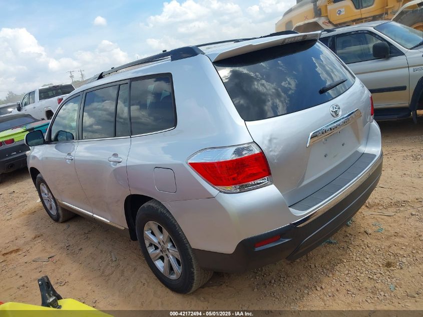 2011 Toyota Highlander VIN: 5TDZA3EH6BS016790 Lot: 42172494
