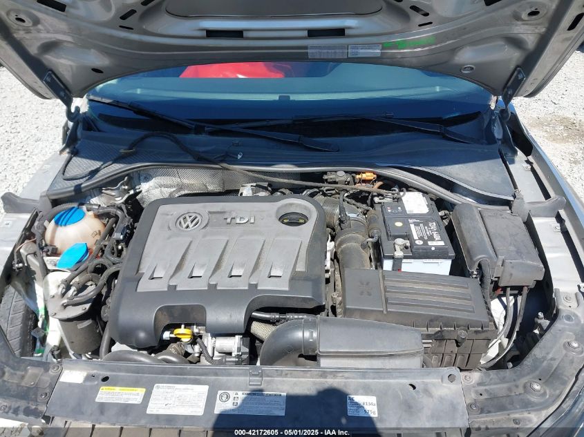 2014 Volkswagen Passat 2.0L Tdi Se VIN: 1VWBN7A35EC028438 Lot: 42172605