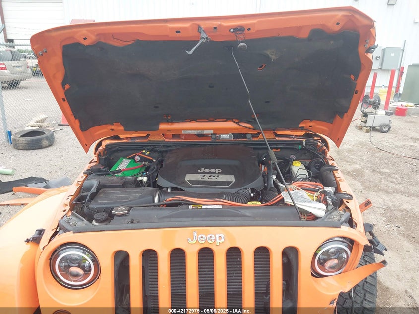 2013 Jeep Wrangler Rubicon VIN: 1C4BJWCG4DL509000 Lot: 42172975