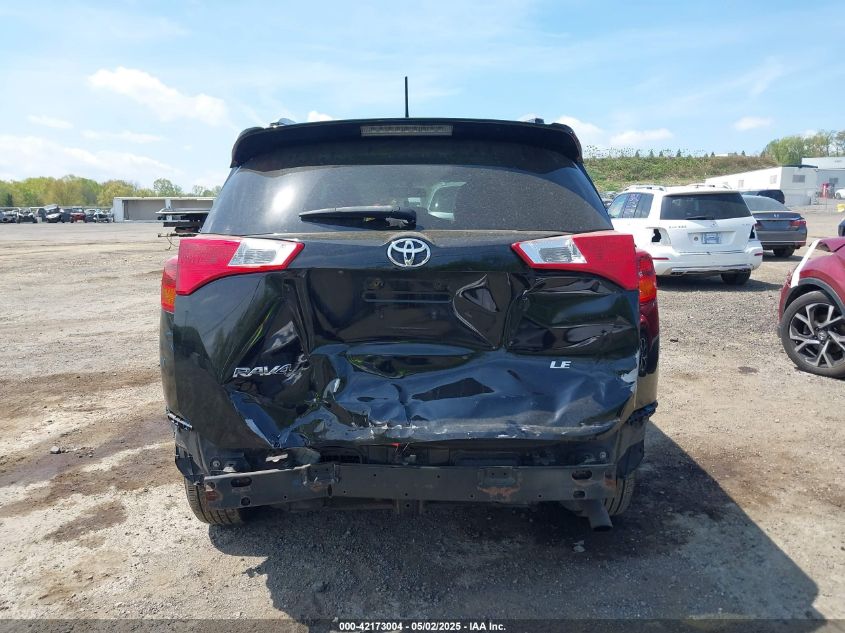 2013 TOYOTA RAV4 LE - 2T3ZFREV7DW014977