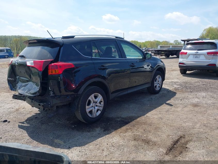 2013 TOYOTA RAV4 LE - 2T3ZFREV7DW014977