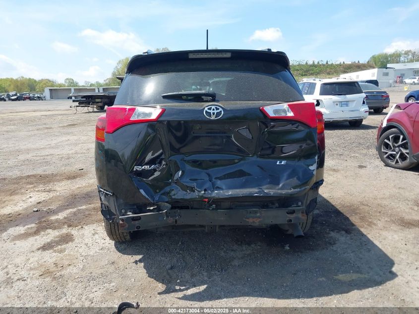 2013 TOYOTA RAV4 LE - 2T3ZFREV7DW014977