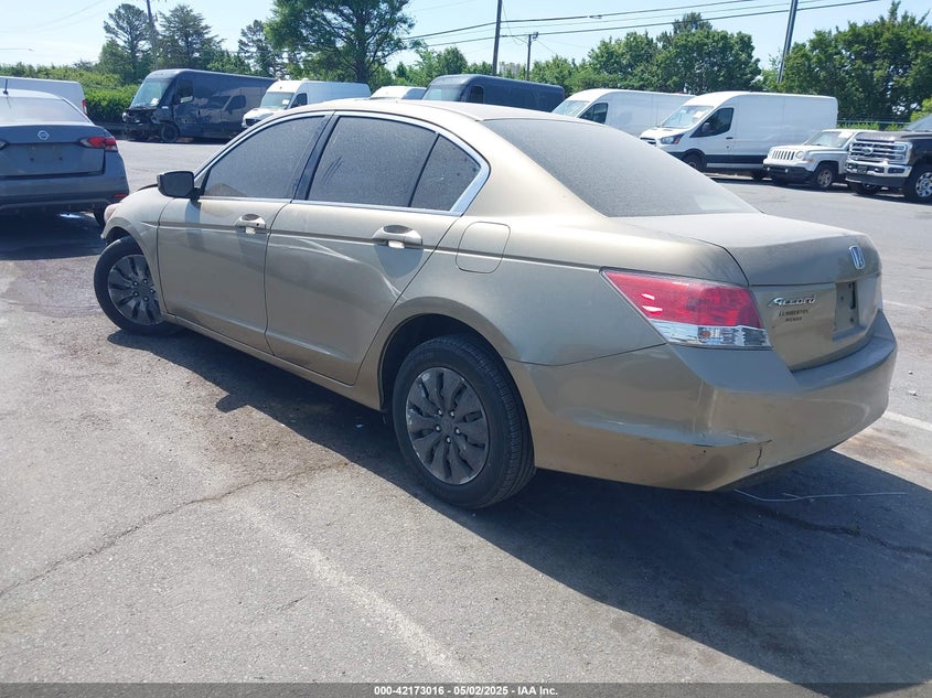 2009 HONDA ACCORD VIN: 1HGCP26369A122568