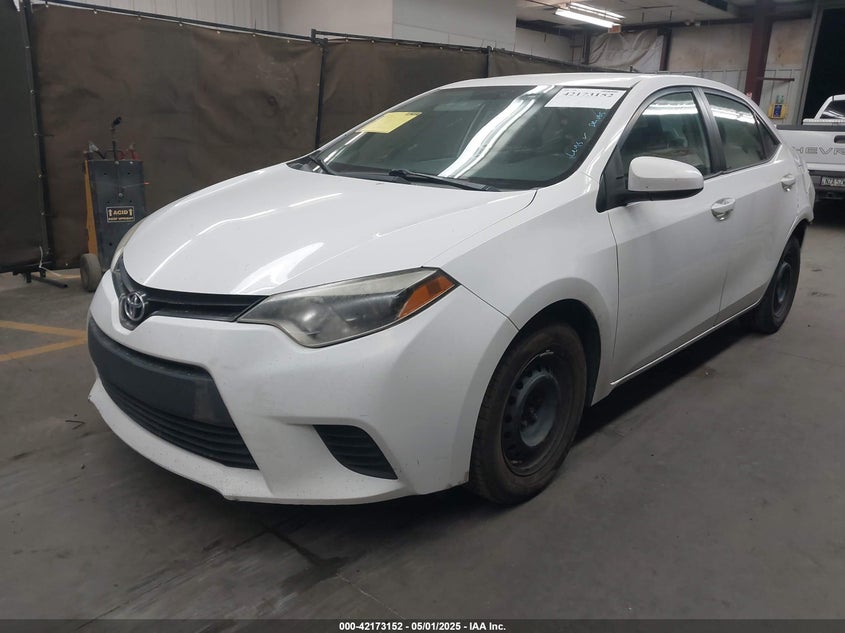 2014 TOYOTA COROLLA VIN: 2T1BURHE5EC039133