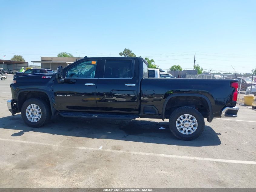 2022 Chevrolet Silverado 2500Hd 4Wd Standard Bed Ltz VIN: 1GC4YPEY4NF137481 Lot: 42173287
