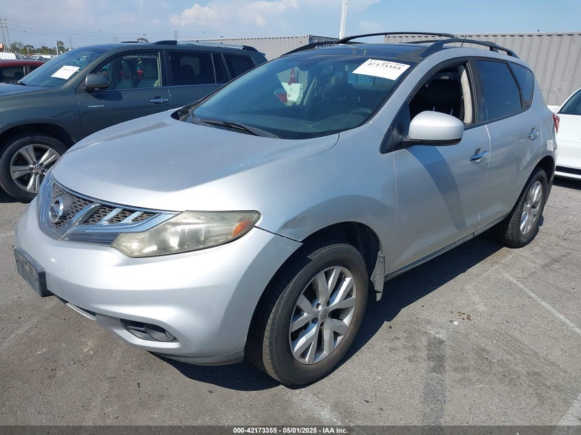 2011 NISSAN MURANO VIN: JN8AZ1MU3BW068665
