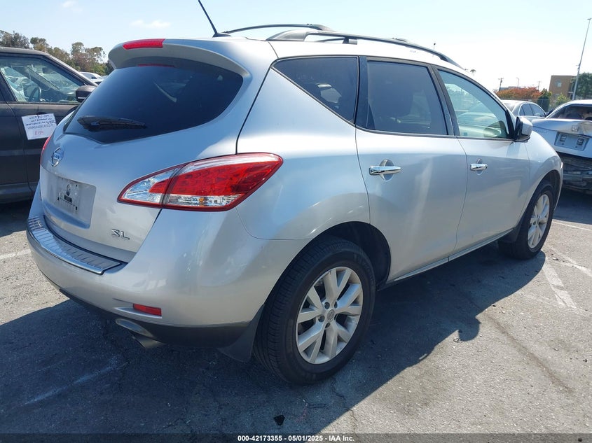 2011 NISSAN MURANO VIN: JN8AZ1MU3BW068665