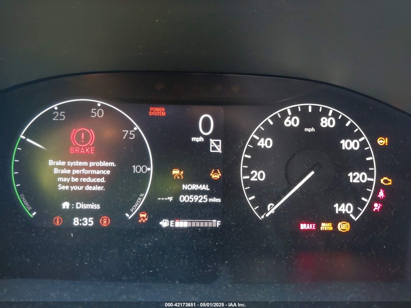 2025 HONDA CR-V HYBRID SPORT - 5J6RS6H57SL024649