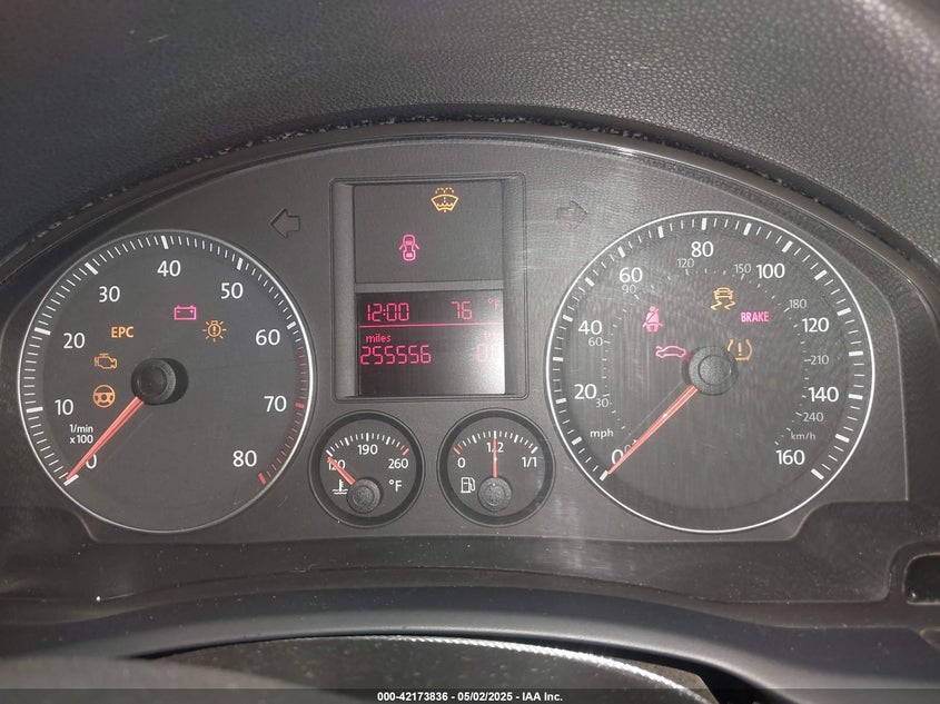 2009 VOLKSWAGEN JETTA VIN: 3VWKM71K49M283693