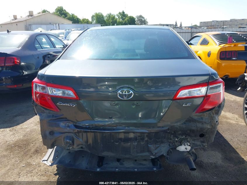 2012 Toyota Camry Le VIN: 4T4BF1FK9CR175867 Lot: 42173841