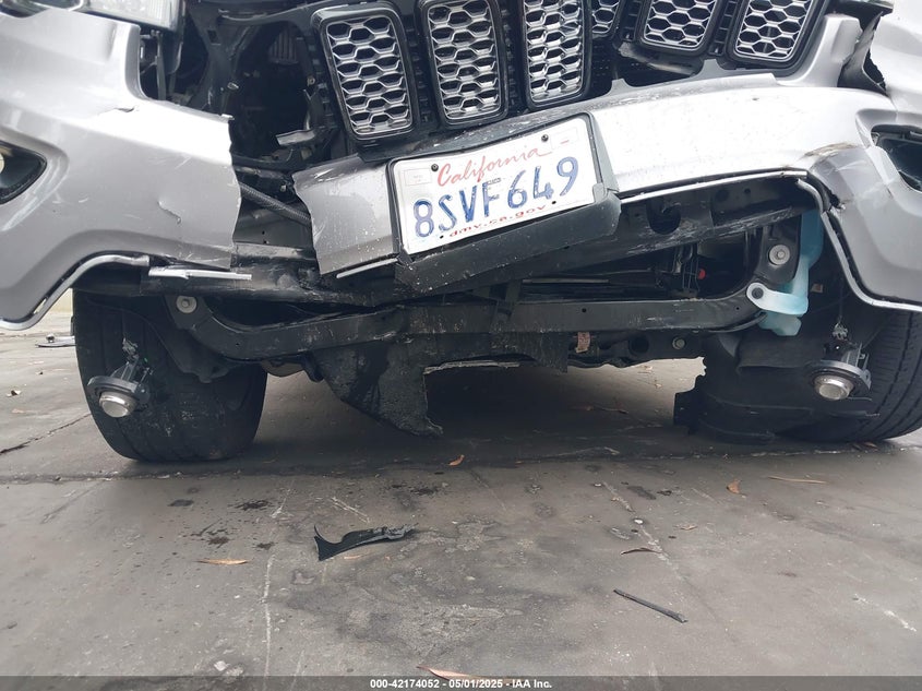 2019 JEEP GRAND CHEROKEE VIN: 1C4RJFAG1KC842639