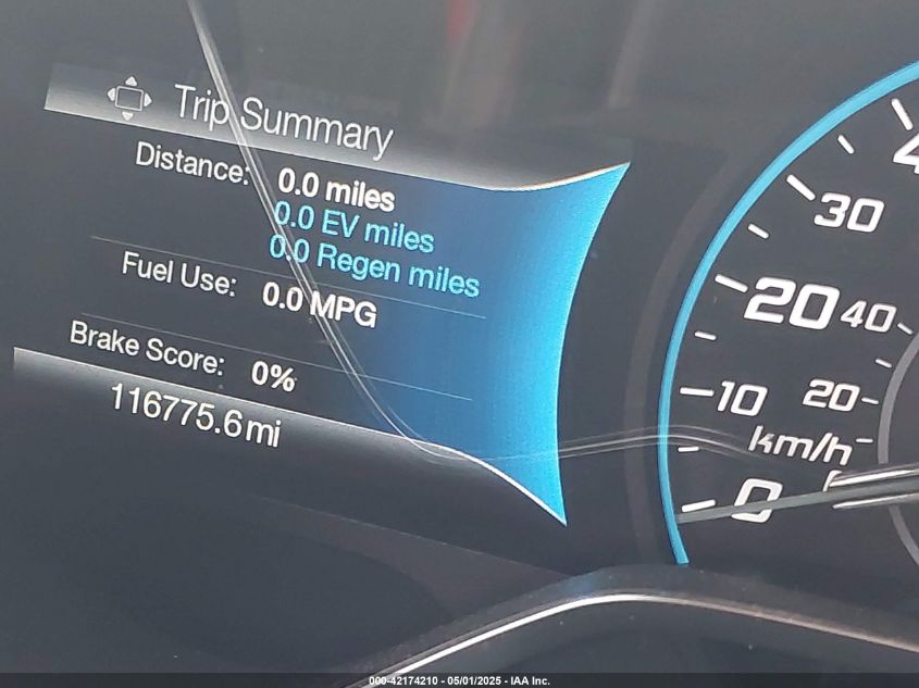 2016 Ford C-Max Hybrid Sel VIN: 1FADP5BU4GL107223 Lot: 42174210