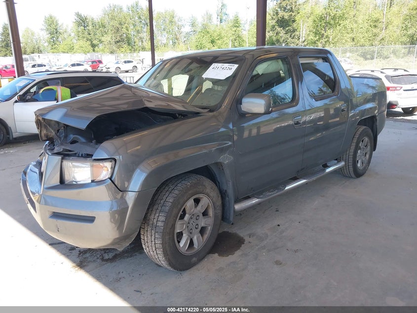 2007 HONDA RIDGELINE VIN: 2HJYK16567H531243