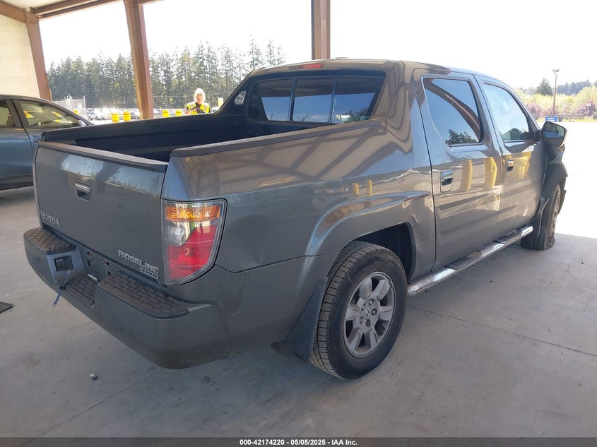 2007 HONDA RIDGELINE VIN: 2HJYK16567H531243