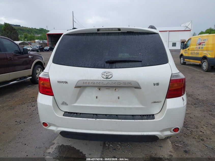 2008 TOYOTA HIGHLANDER VIN: JTEES41A582031366