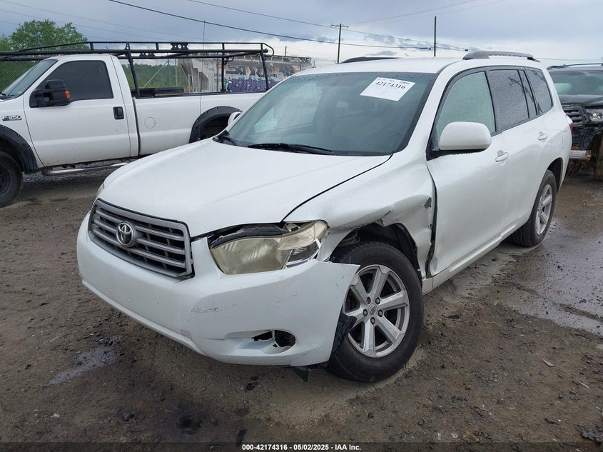 2008 TOYOTA HIGHLANDER VIN: JTEES41A582031366