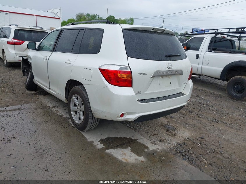 2008 TOYOTA HIGHLANDER VIN: JTEES41A582031366