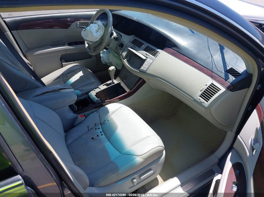 2010 TOYOTA AVALON VIN: 4T1BK3DBXAU363542
