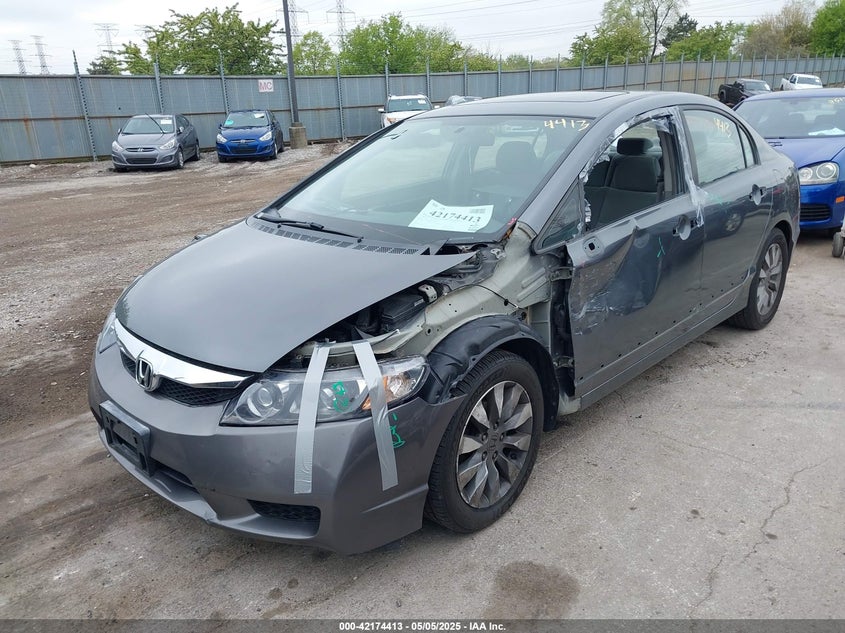 2009 HONDA CIVIC VIN: 19XFA16879E004447