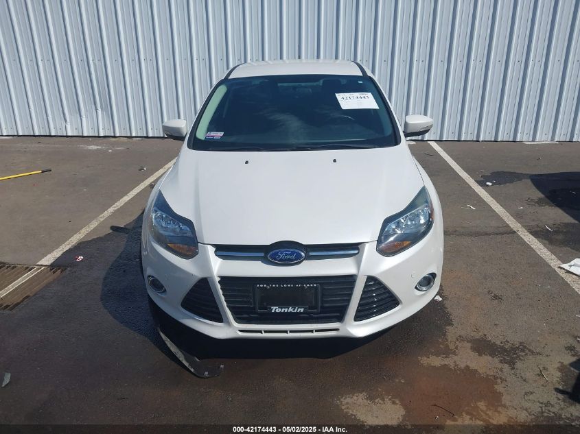 2014 Ford Focus Titanium VIN: 1FADP3J2XEL433464 Lot: 42174443