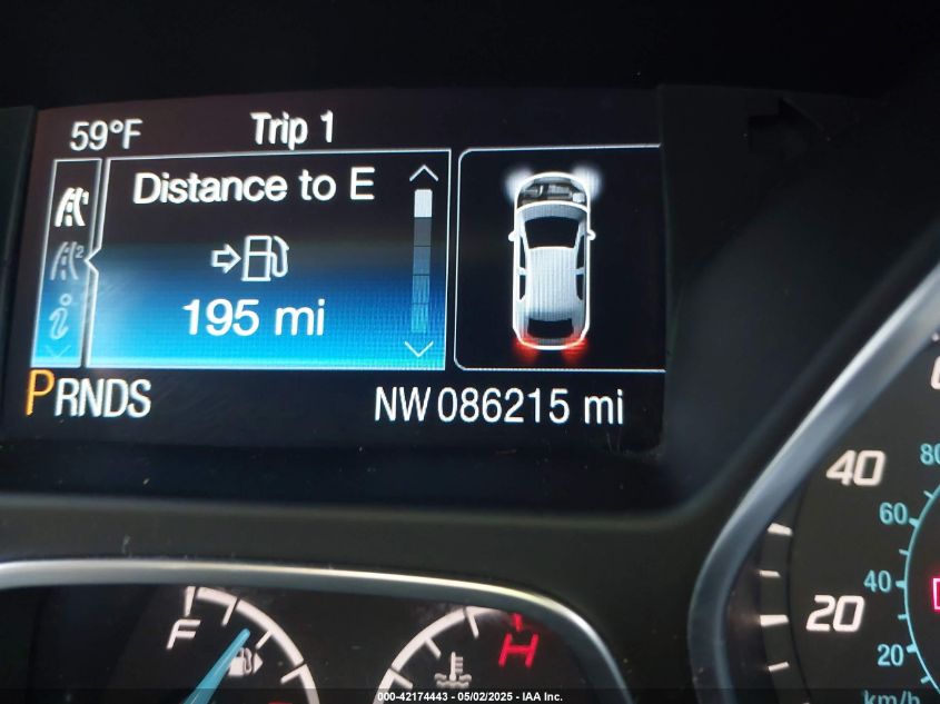 2014 Ford Focus Titanium VIN: 1FADP3J2XEL433464 Lot: 42174443