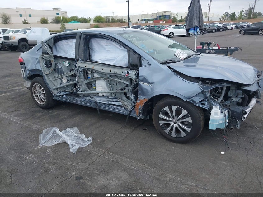 2021 TOYOTA COROLLA VIN: JTDEAMDE7MJ020682