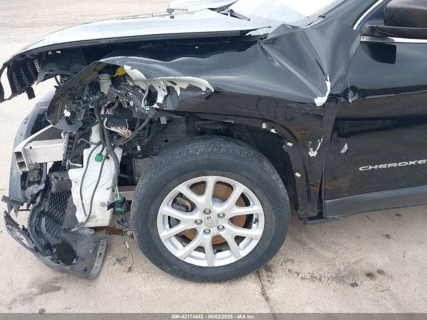 2018 Jeep Cherokee Latitude Fwd/Latitude Tech Connect Fwd VIN: 1C4PJLCB8J0534830 Lot: 42174492