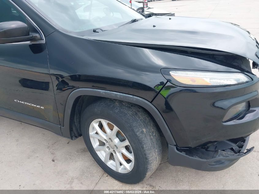 2018 Jeep Cherokee Latitude Fwd/Latitude Tech Connect Fwd VIN: 1C4PJLCB8J0534830 Lot: 42174492