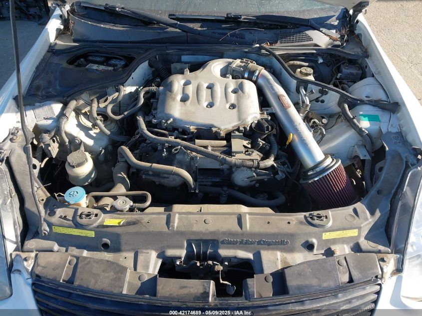 2003 Infiniti G35 Base W/Leather VIN: JNKCV54E53M22087 Lot: 42174689