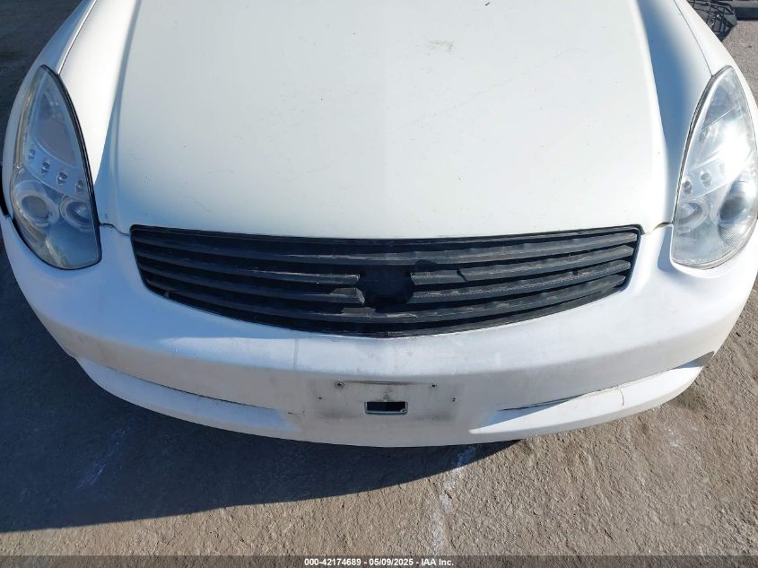 2003 Infiniti G35 Base W/Leather VIN: JNKCV54E53M22087 Lot: 42174689