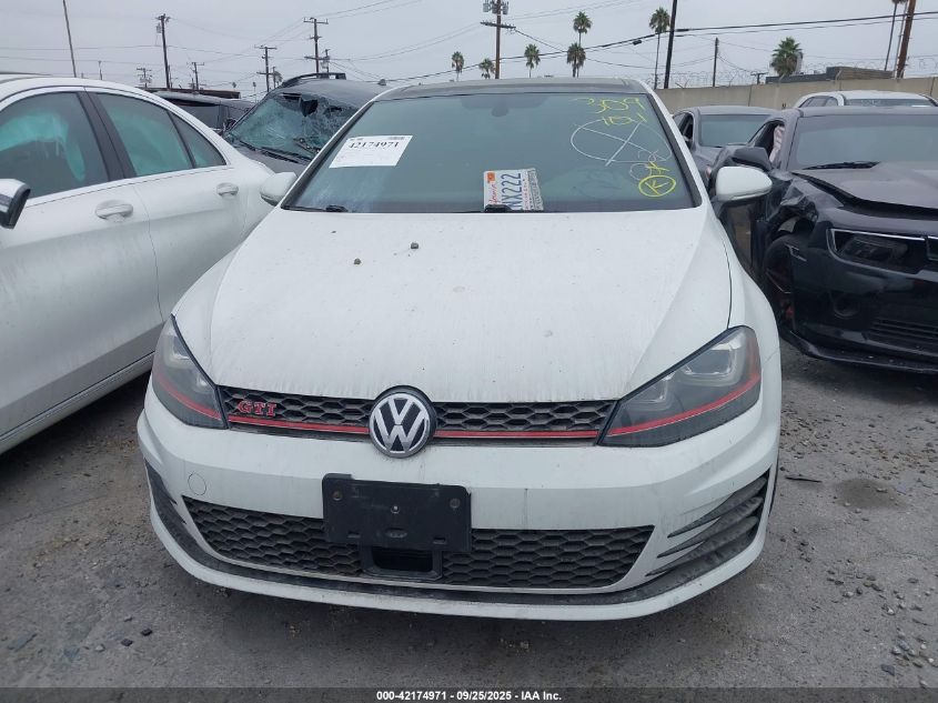 2017 Volkswagen Golf Gti Autobahn 4-Door/S 4-Door/Se 4-Door/Sport 4-Door VIN: 3VW447AU3HM010429 Lot: 43450558