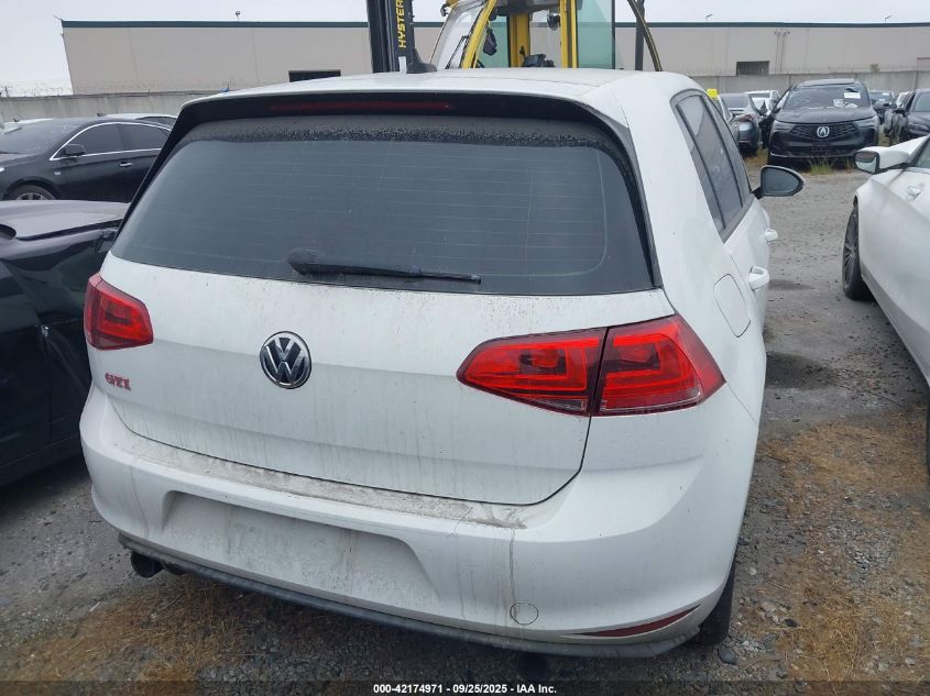 2017 Volkswagen Golf Gti Autobahn 4-Door/S 4-Door/Se 4-Door/Sport 4-Door VIN: 3VW447AU3HM010429 Lot: 43450558