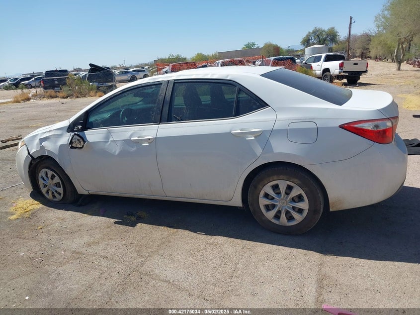 2014 TOYOTA COROLLA VIN: 2T1BURHEXEC046479