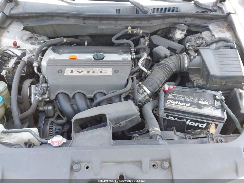 2008 Honda Accord 2.4 Lx VIN: 1HGCP26318A12039 Lot: 42175074