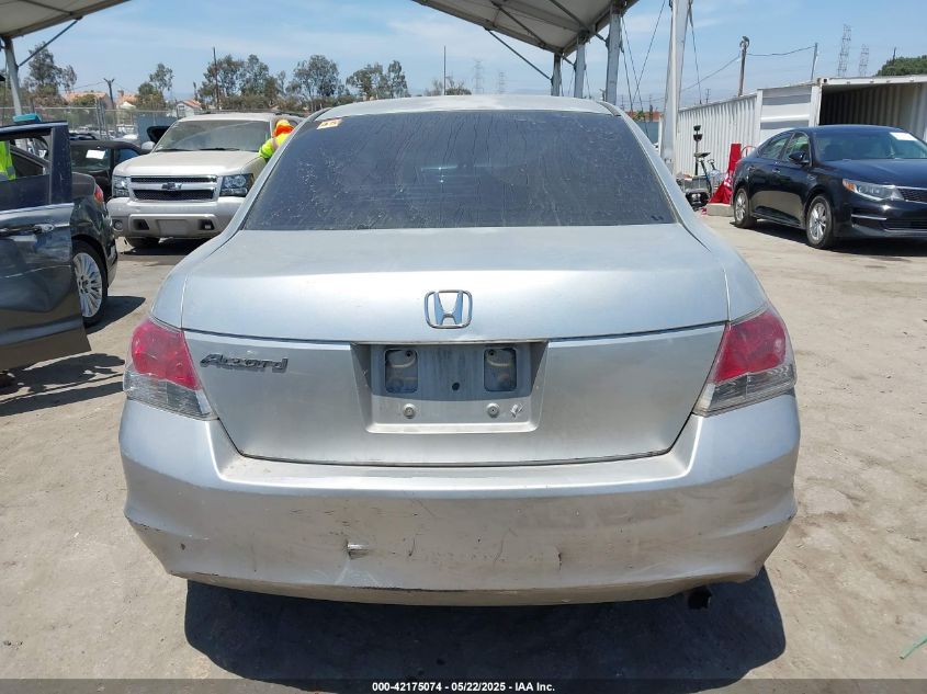 2008 Honda Accord 2.4 Lx VIN: 1HGCP26318A12039 Lot: 42175074