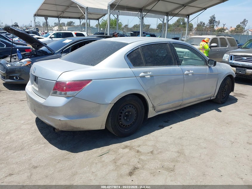 2008 HONDA ACCORD VIN: 1HGCP26318A120399