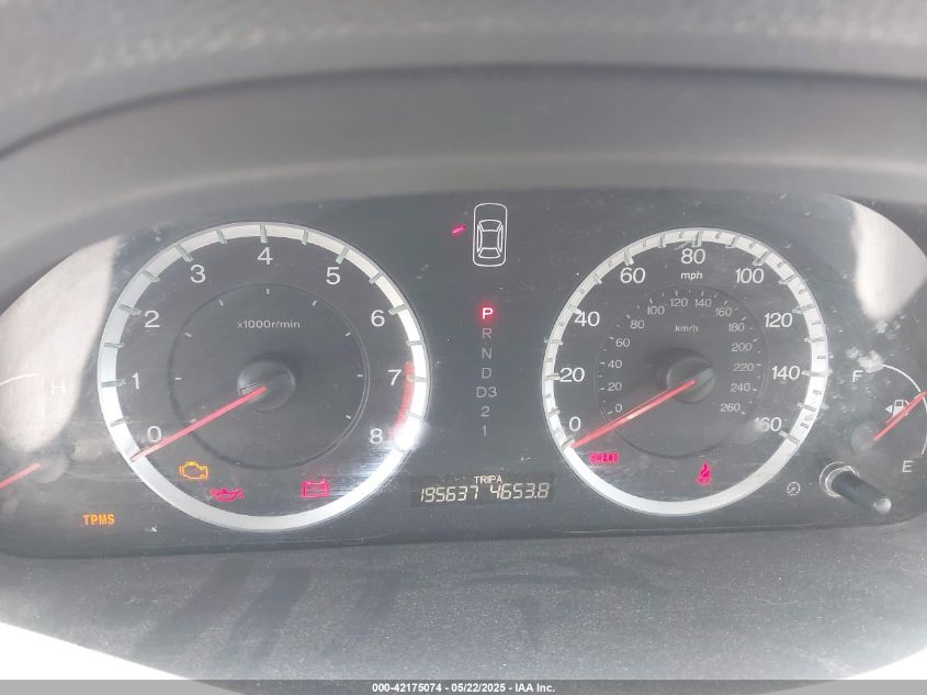 2008 Honda Accord 2.4 Lx VIN: 1HGCP26318A12039 Lot: 42175074