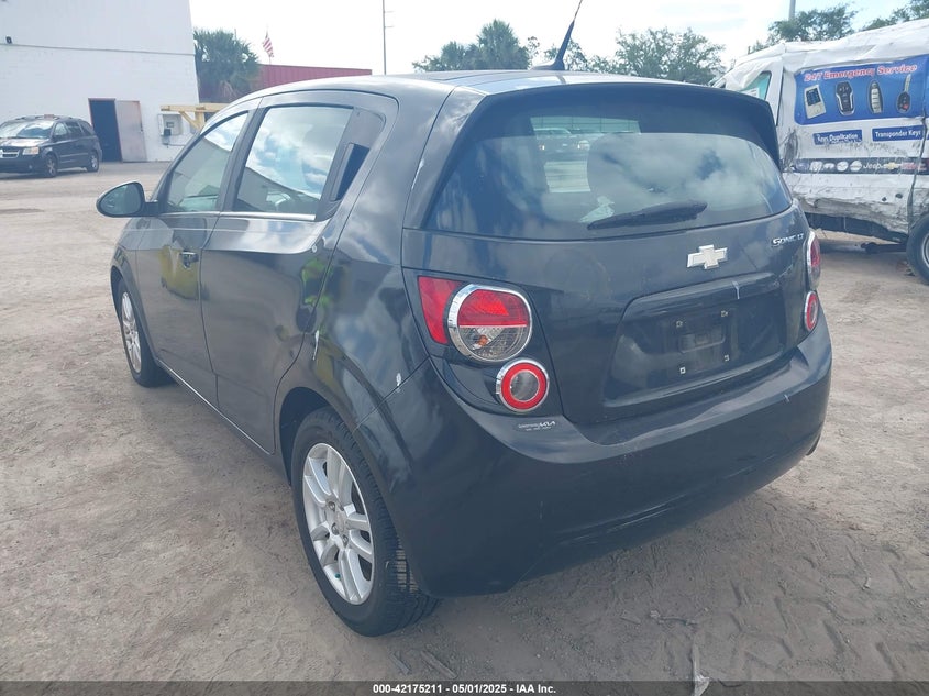 2014 CHEVROLET SONIC VIN: 1G1JC6SH9E4228217