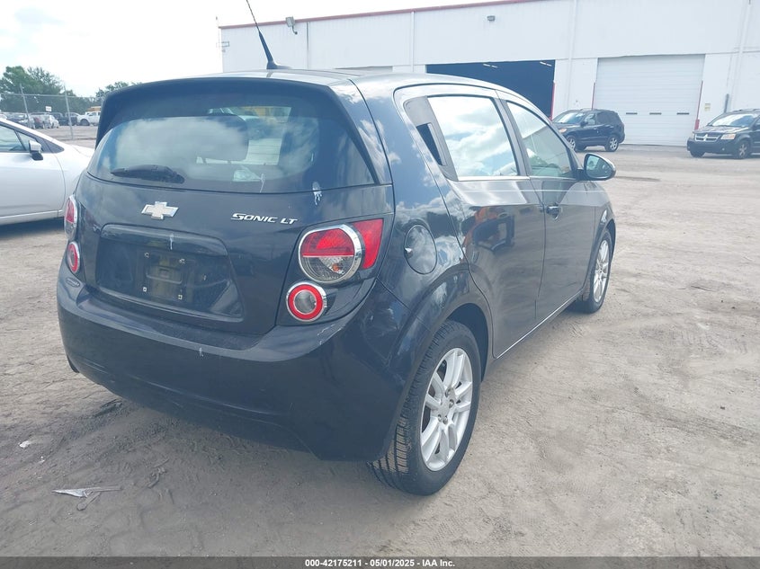 2014 CHEVROLET SONIC VIN: 1G1JC6SH9E4228217