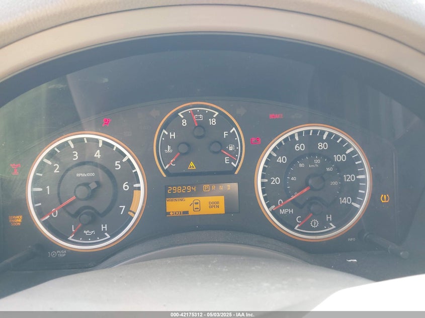 2010 NISSAN ARMADA VIN: 5N1BA0ND0AN623555